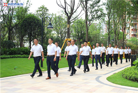 新思路裝飾8月工地大巡查品質服務，精益求精